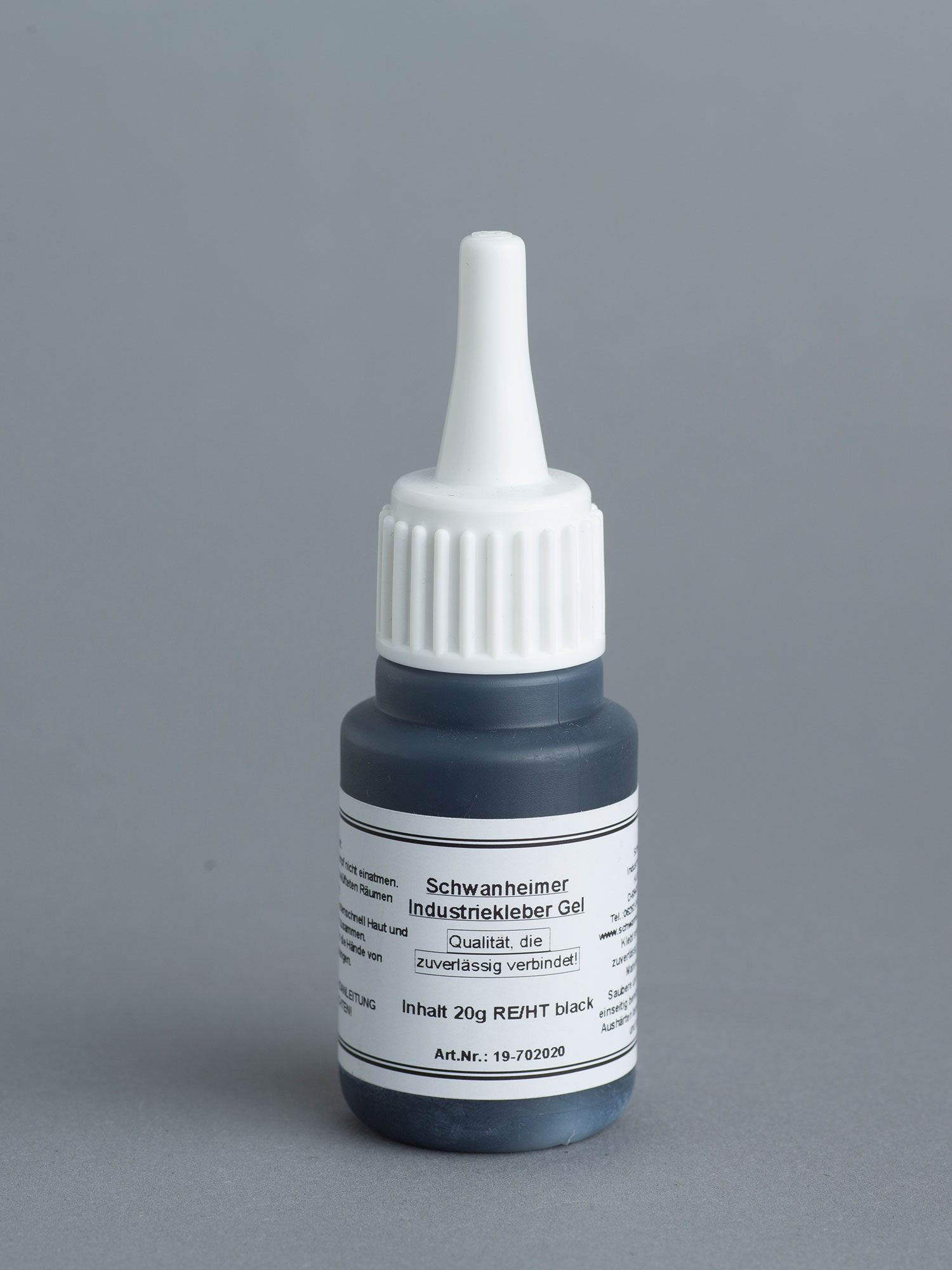 Schwanheimer Industrial Adhesive RE/HT black 20g