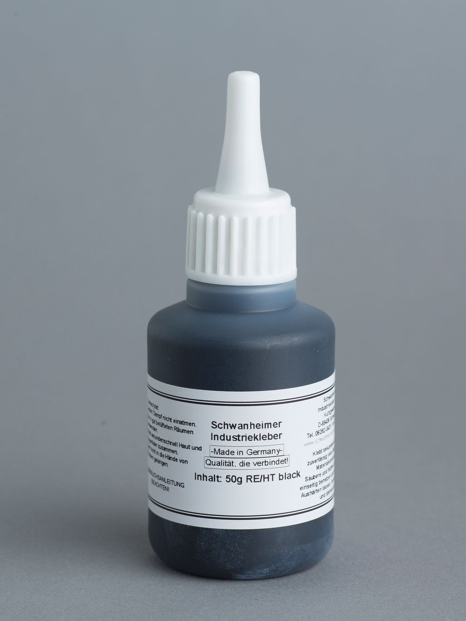Schwanheimer Industrial Adhesive RE/HT black 50g